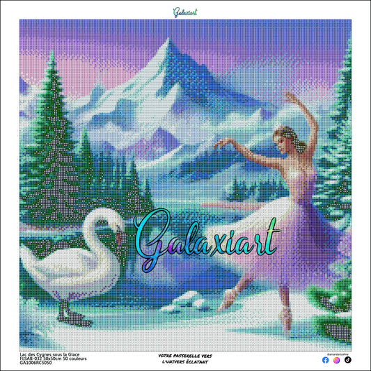 Lac des Cygnes sous la Glace