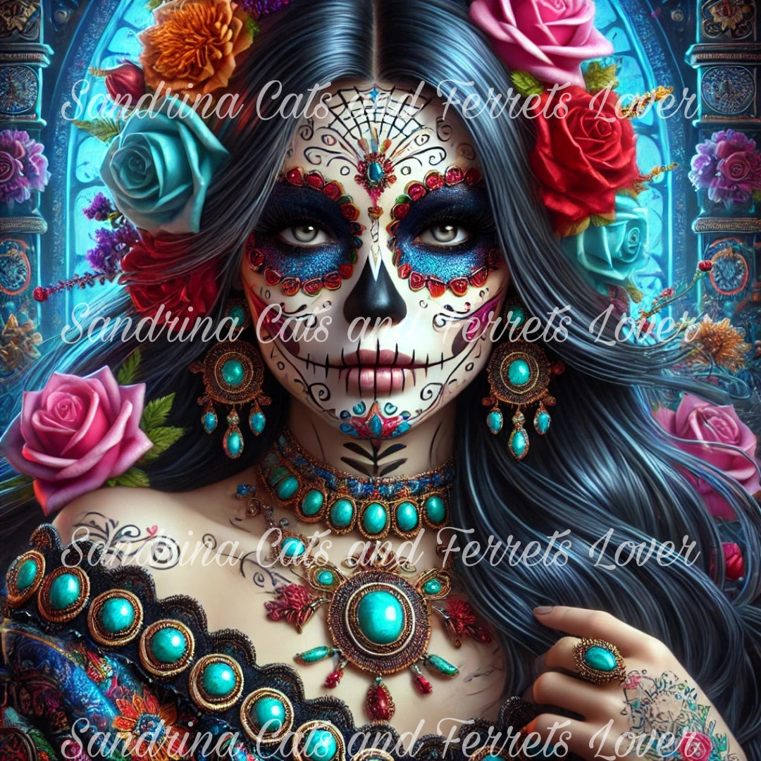 868 La Reine du Día de los Muertos