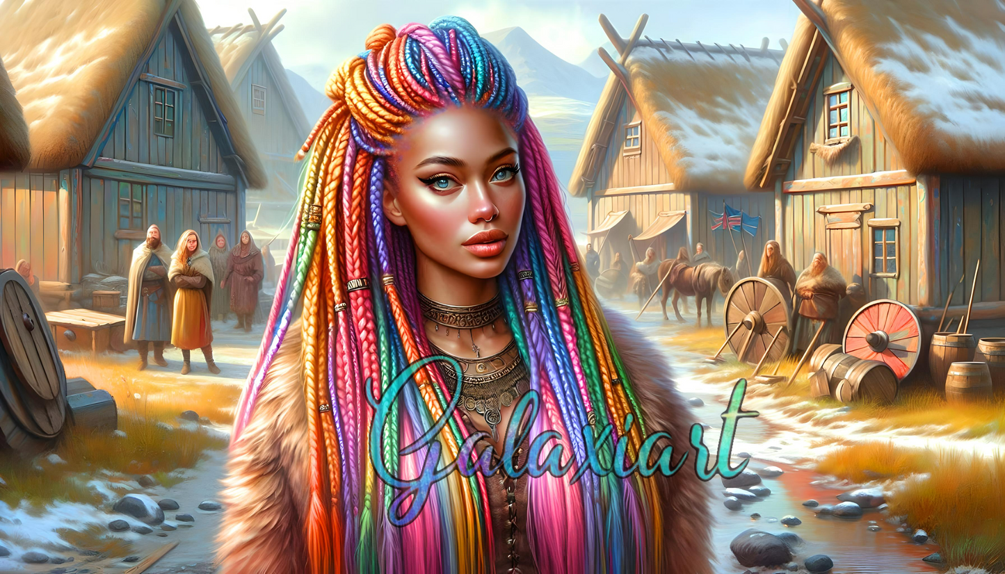 Viking, Guerrière Arc-en-Ciel