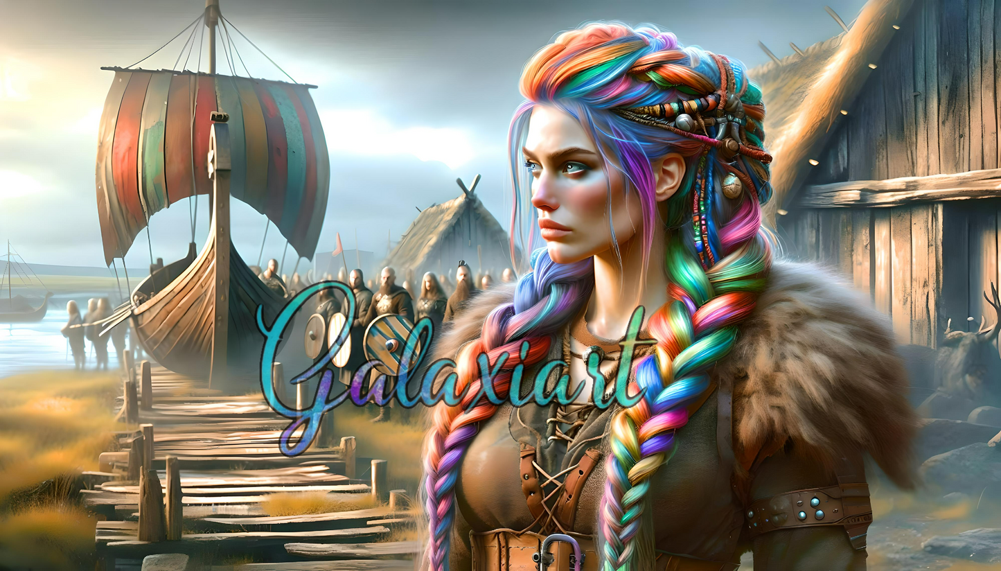Freya aux Tresses de Feu