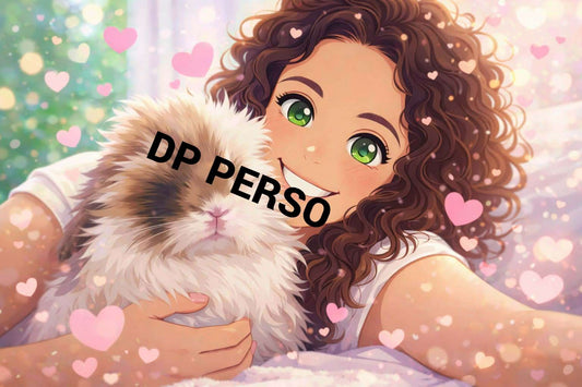 DP personnalisé illustration Angèle yeux 1 Cristal 1 Metal et 1 AB