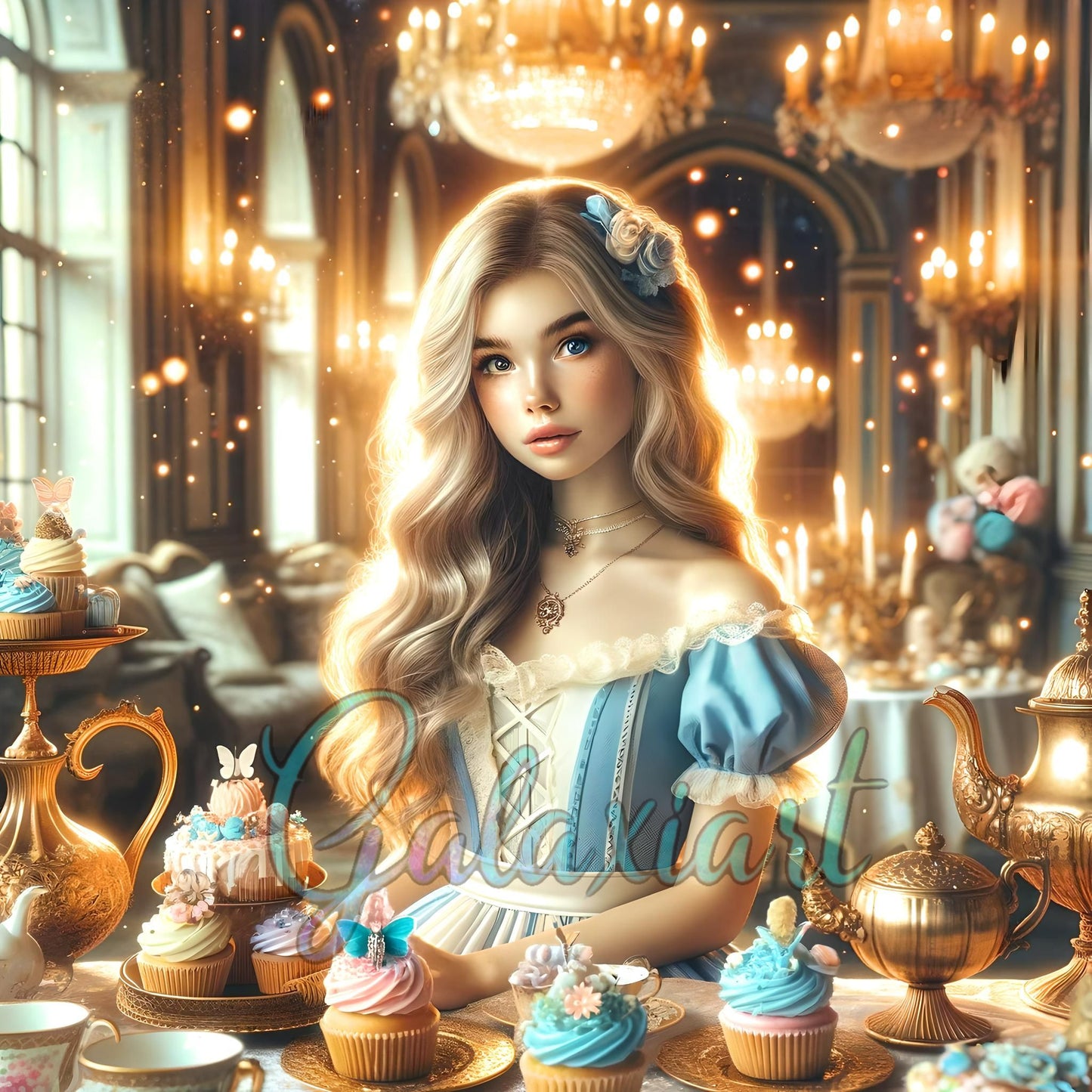 Alice et les cupcakes du royaume doré