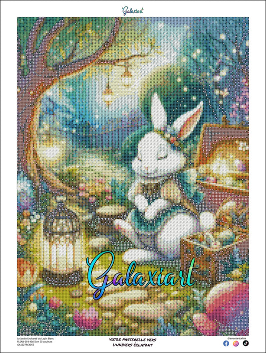 Lapin blanc Le Jardin Enchanté