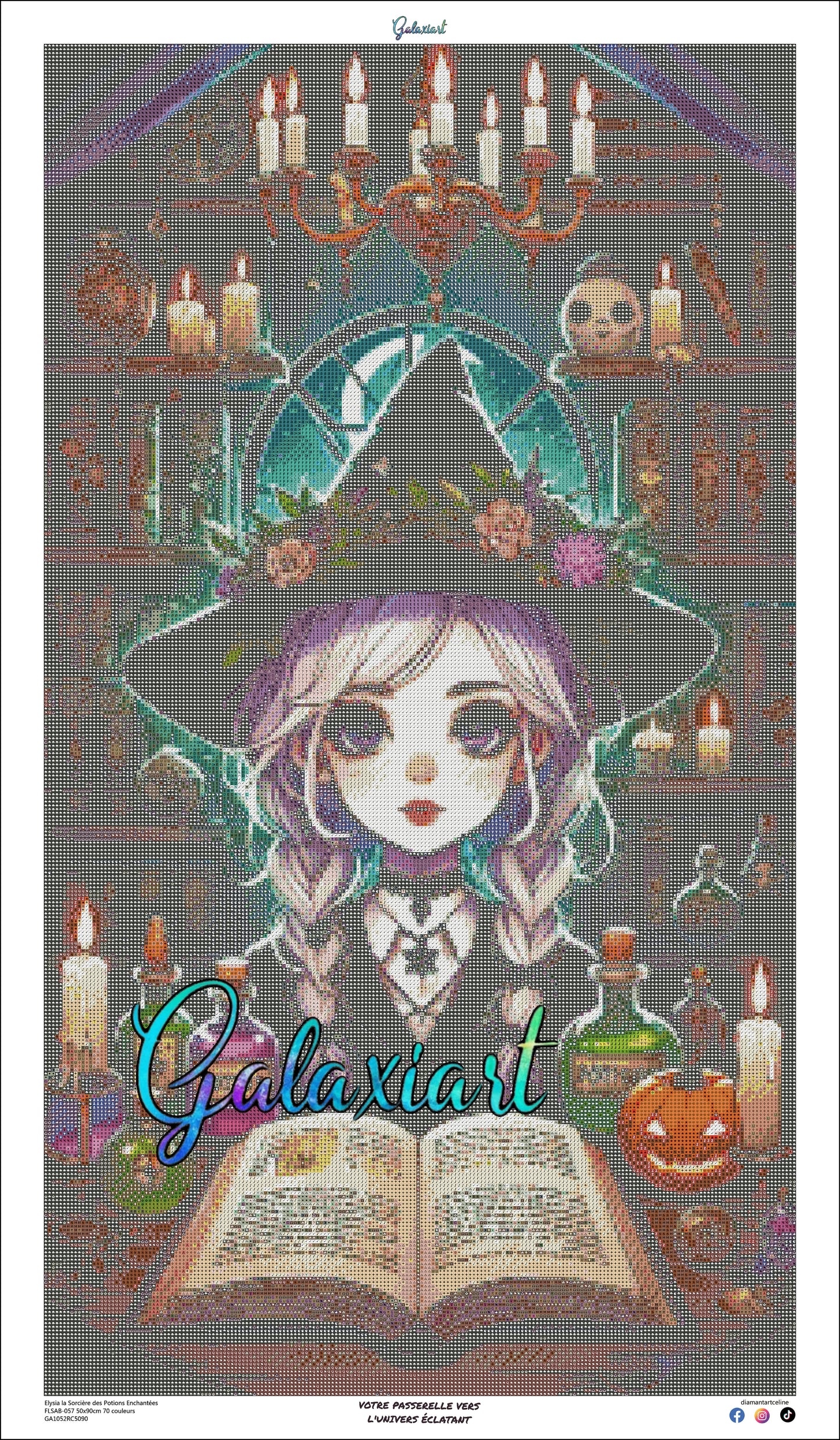 Elysia la Sorcière des Potions Enchantées
