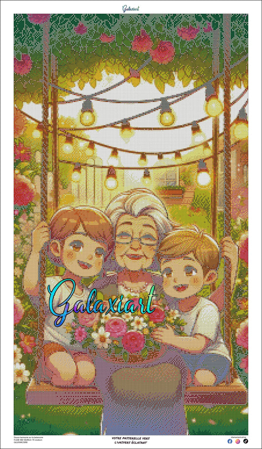 Douce harmonie sur la balançoire