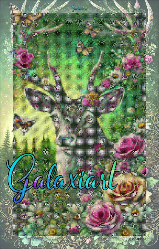 Cerf Harmonie Florale