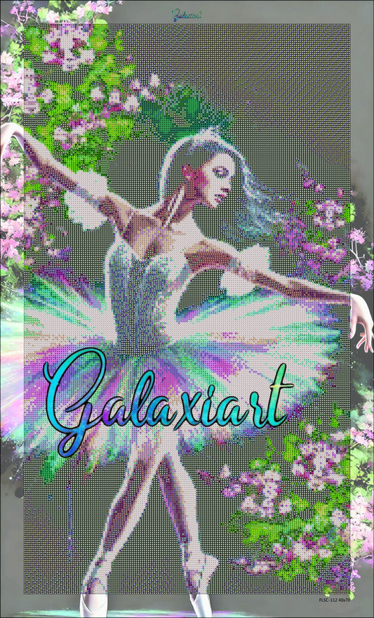 Isadora l’Étoile Enchantée | Danseuse Étoile & Lumière Féérique | Galaxiart