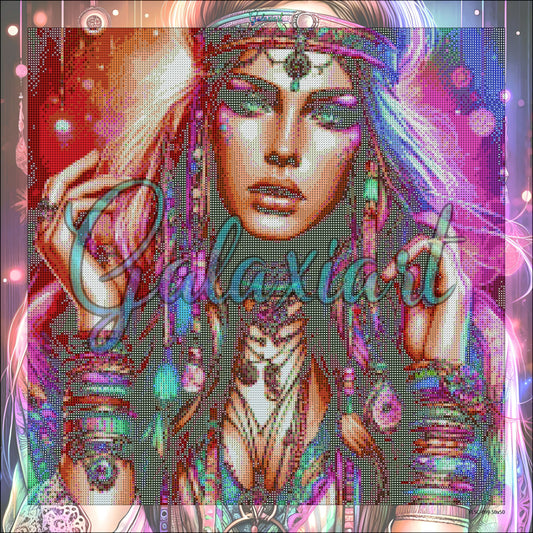 Serena, La Quête des Lumières | Diamond Painting Premium Galaxiart