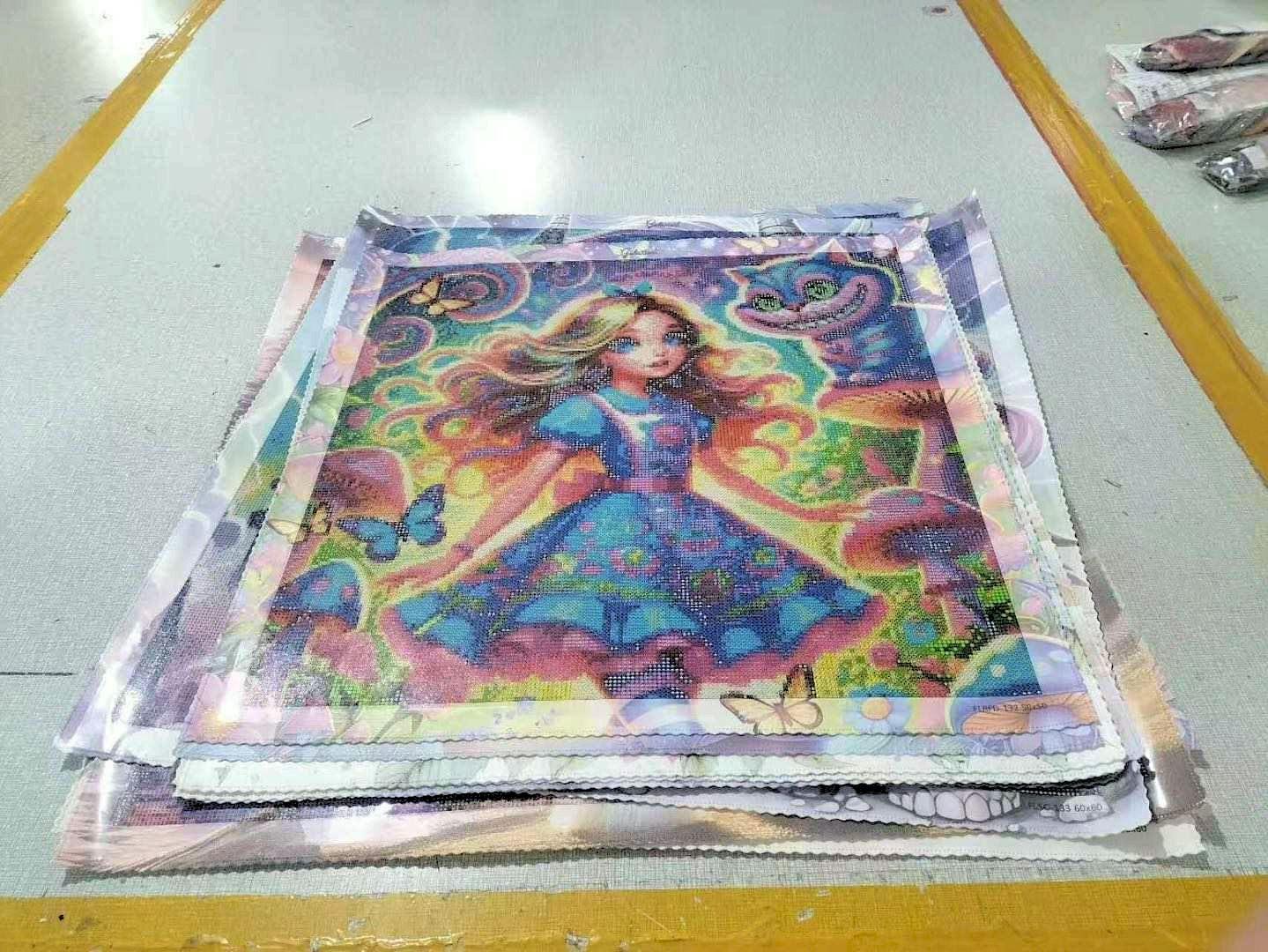 Fée des Tulipes – Éveil Printanier | Diamond Painting Premium Galaxiart - Collection Signature