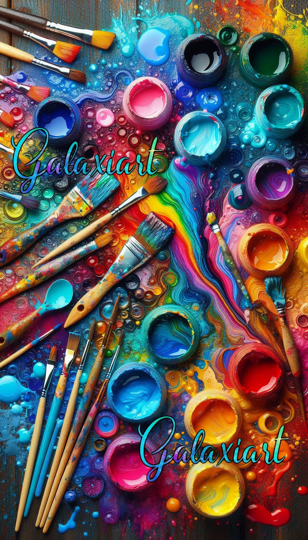 Palette de Couleurs Artistiques