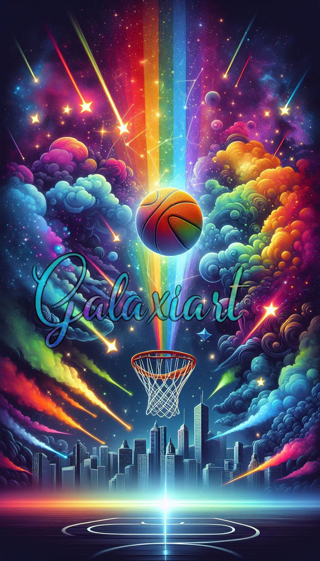 Basketball Cosmique : Un Tir pour les Constellations