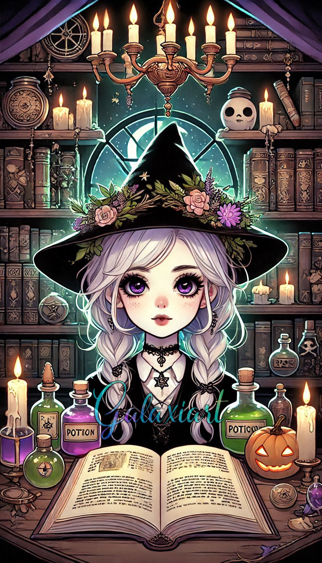 Elysia la Sorcière des Potions Enchantées