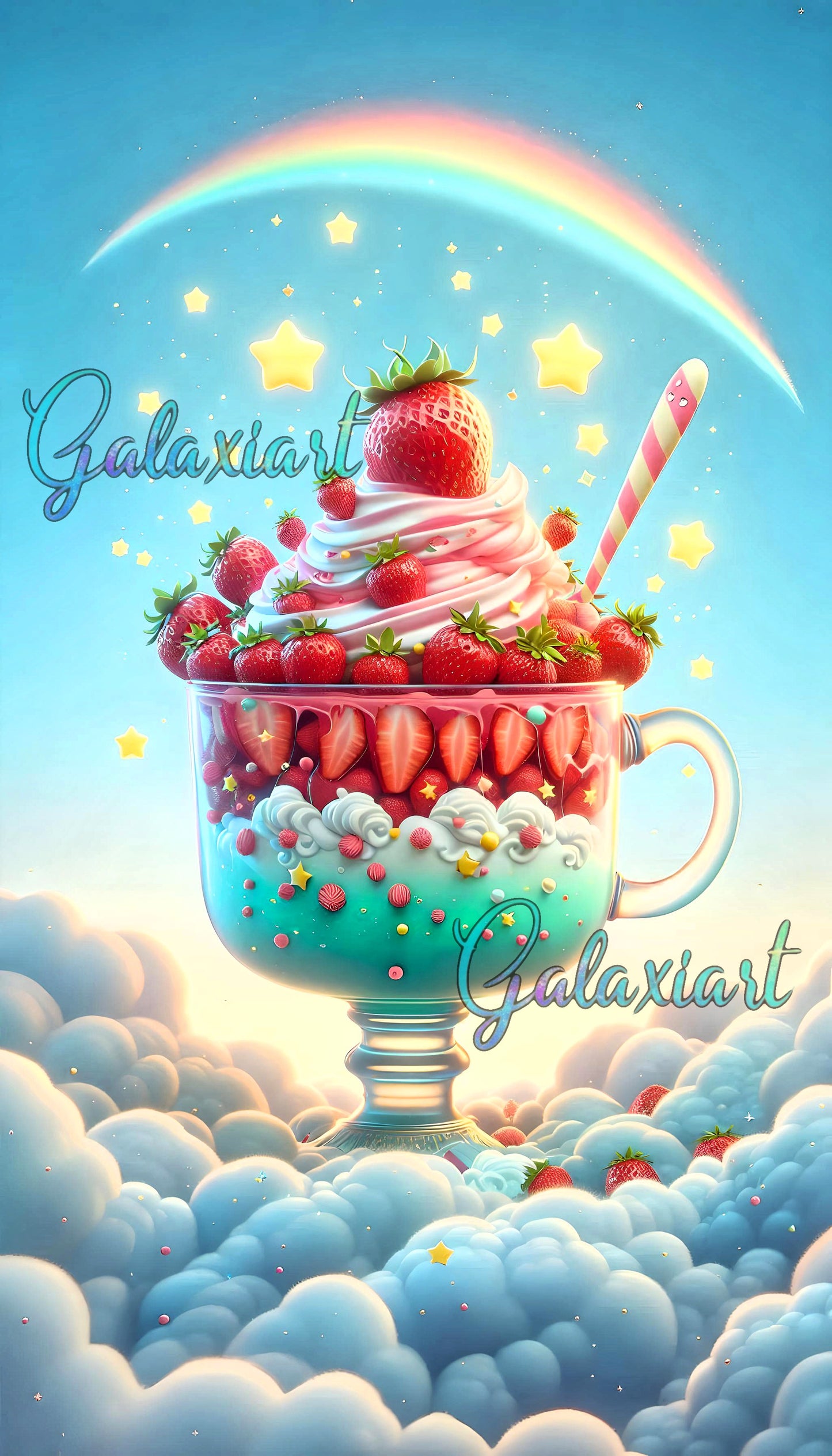Coupe de Fraises Enchantées