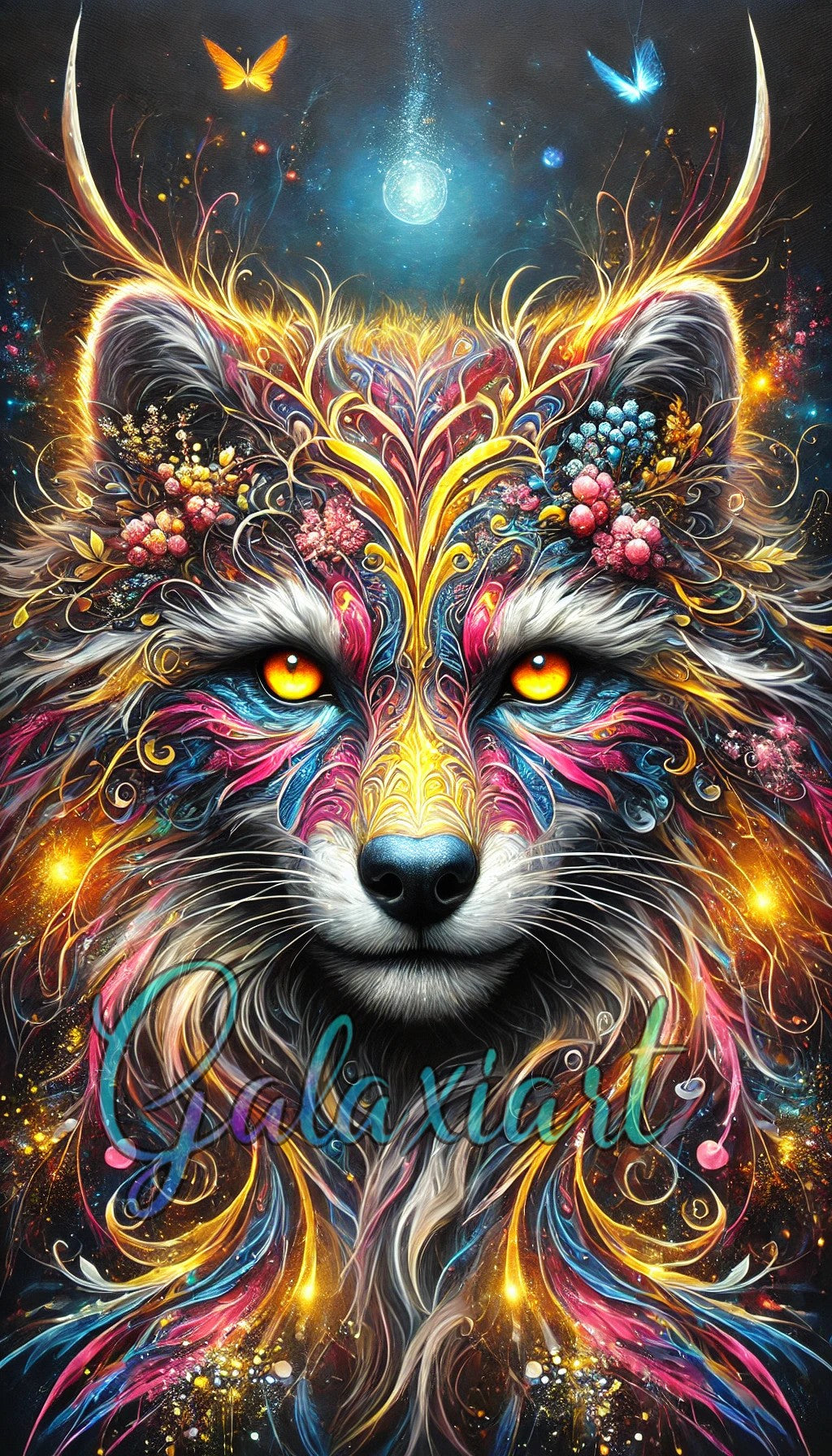 Glouton Wolverine Harmonie Florale