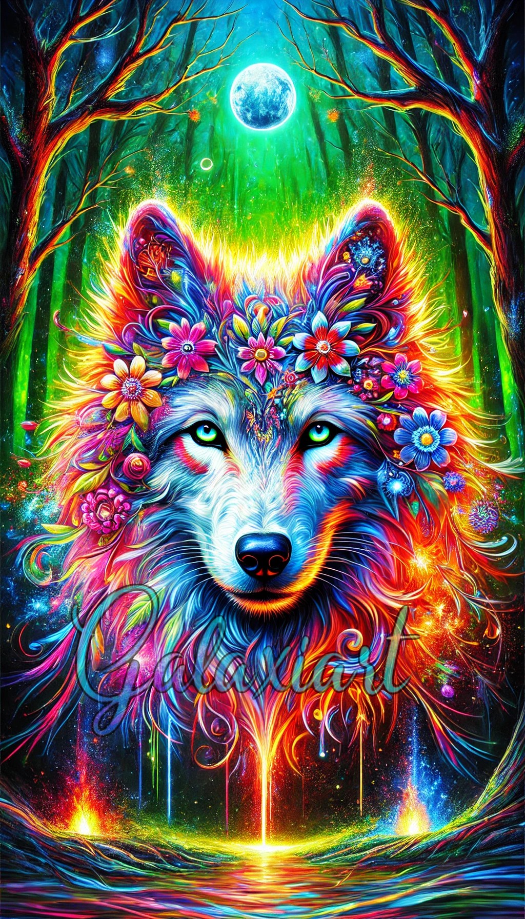 Loup Harmonie Florale