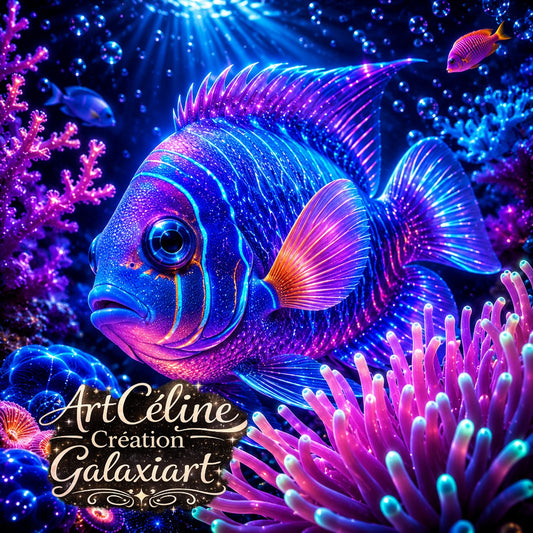Collection Nuits Bioluminescentes — Éclats Tropicaux & Mondes Lumineux | Diamond Painting Premium Galaxiart