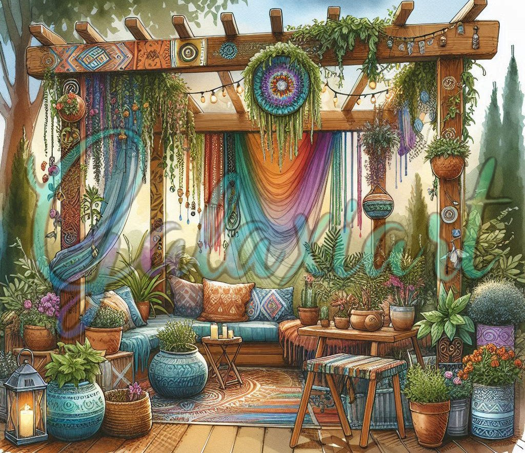 Oasis Arc-en-Ciel Bohème
