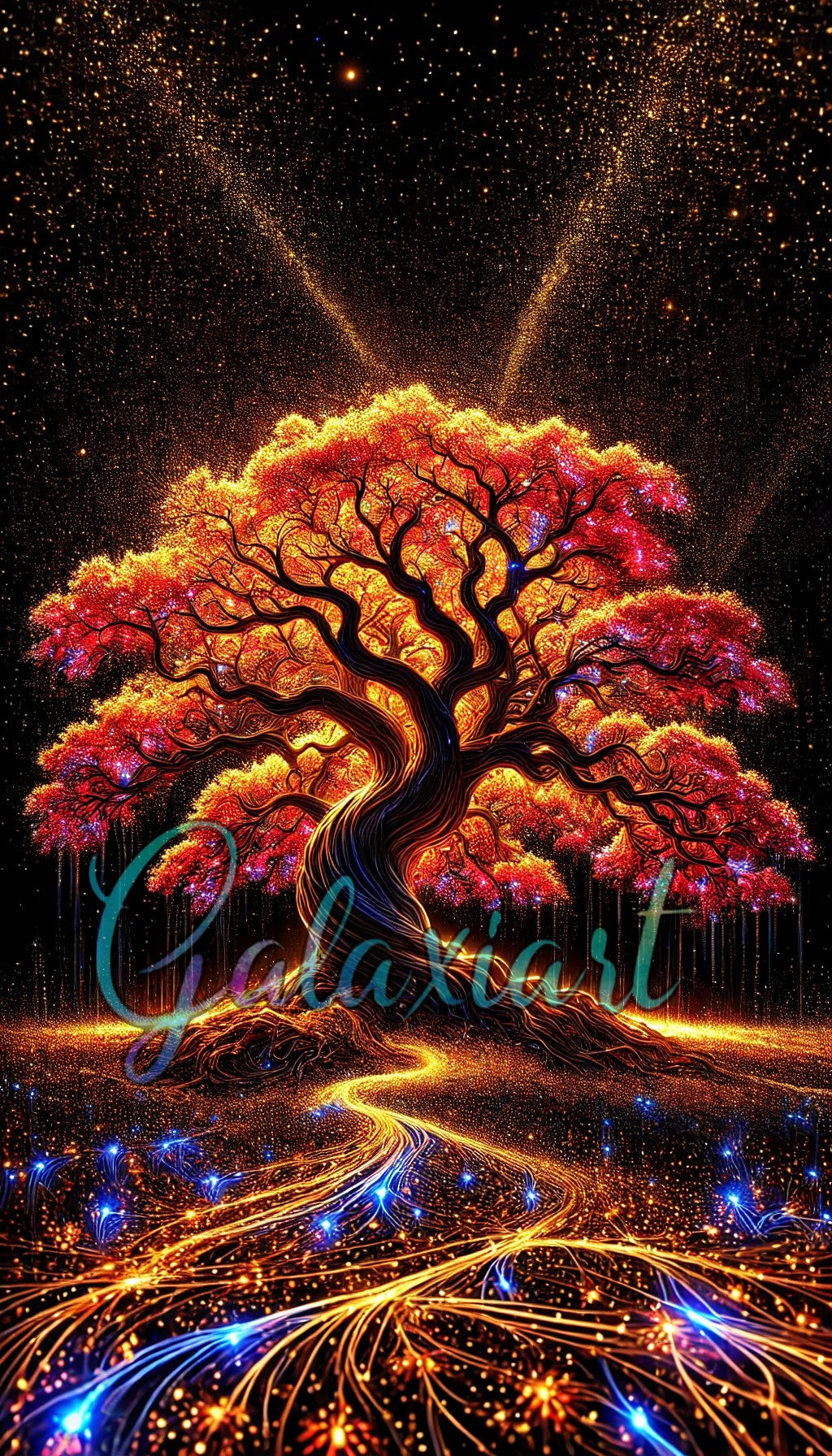L'Arbre de Feu et d'Étoiles