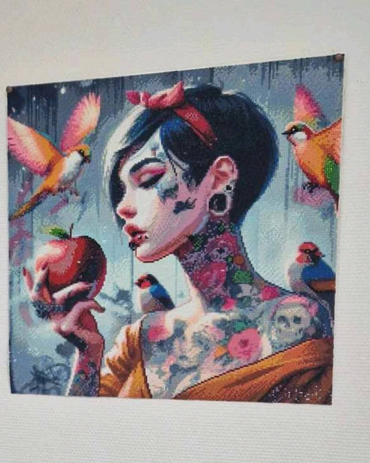 Blanche neige art contemporain