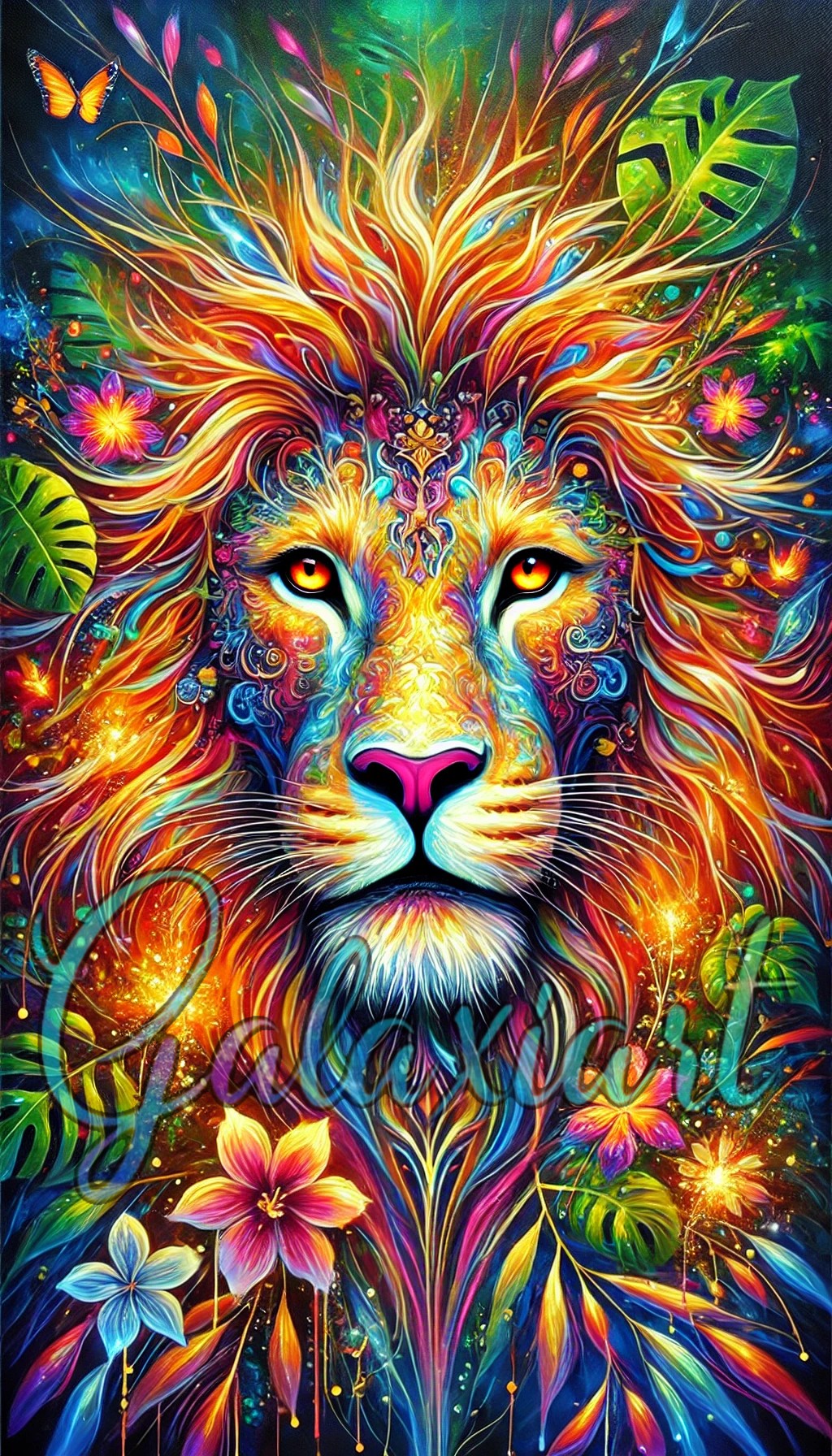 Lion Harmonie Florale