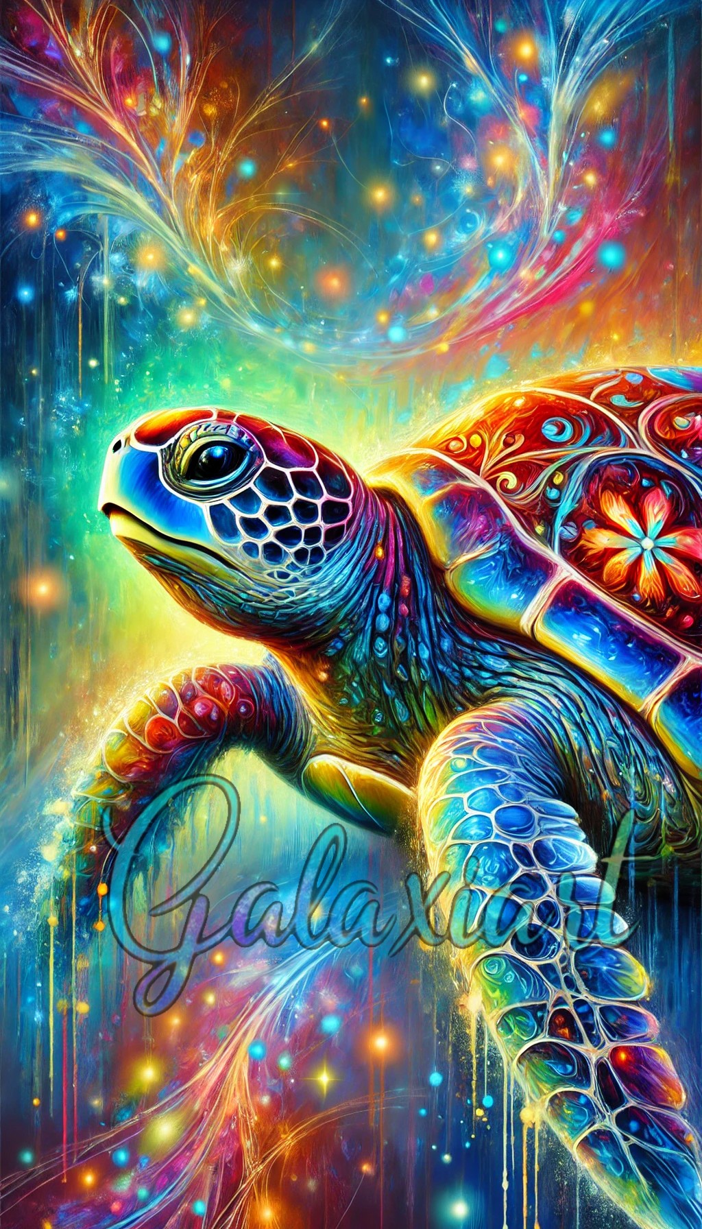 Tortue Harmonie Florale