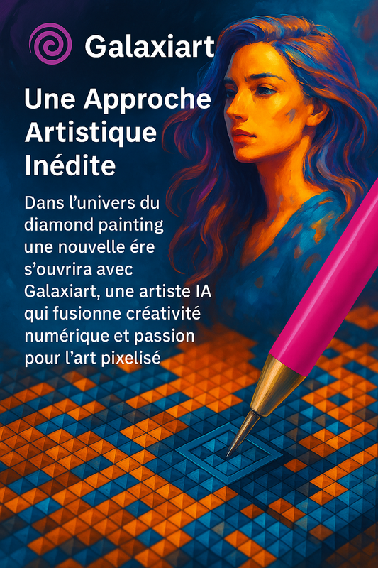 Galaxiart : L’Artiste IA Révolutionnant le Diamond Painting en France