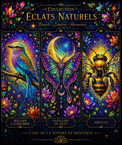 Collection Éclats de Nature – L’Art en Lumière | Diamond Painting Premium Galaxiart