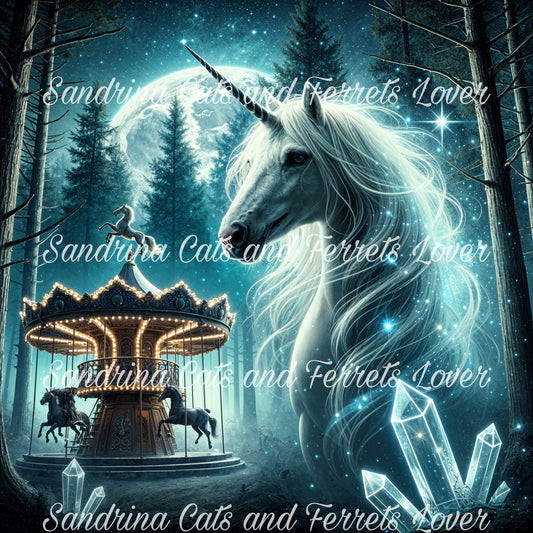 Le Carrousel de la Lune et la Licorne Cristalline