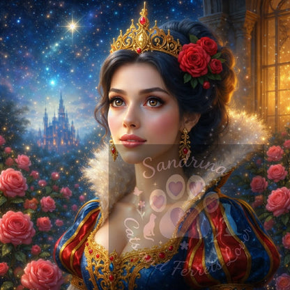 🪐Princesses Enchantées – Rêves & Royaumes Magiques  | Diamond Painting Premium Galaxiart - Collection Signature