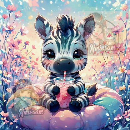 Collection Baby Sweet Dreams — Animaux Kawaii Gourmands | Diamond Painting Premium Galaxiart - Collection Signature