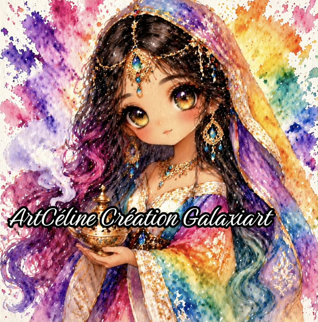 Eclats du monde - Regards & Traditions | Diamond Painting Premium Galaxiart