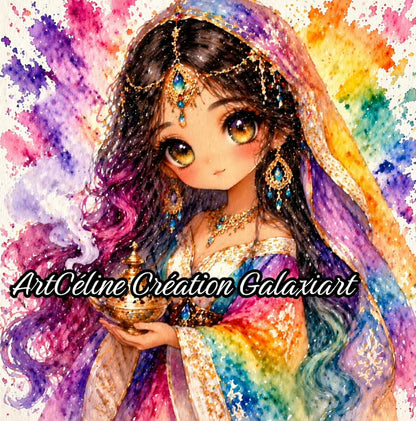 Eclats du monde - Regards & Traditions | Diamond Painting Premium Galaxiart