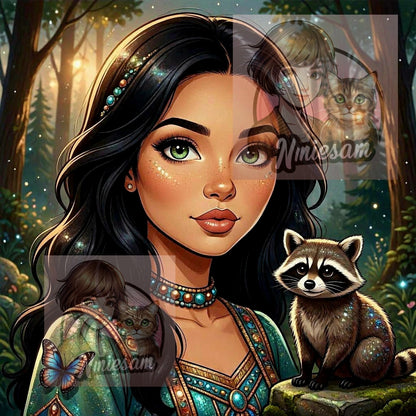 Collection Princesses Enchantées | Diamond Painting Premium Galaxiart - Collection Signature