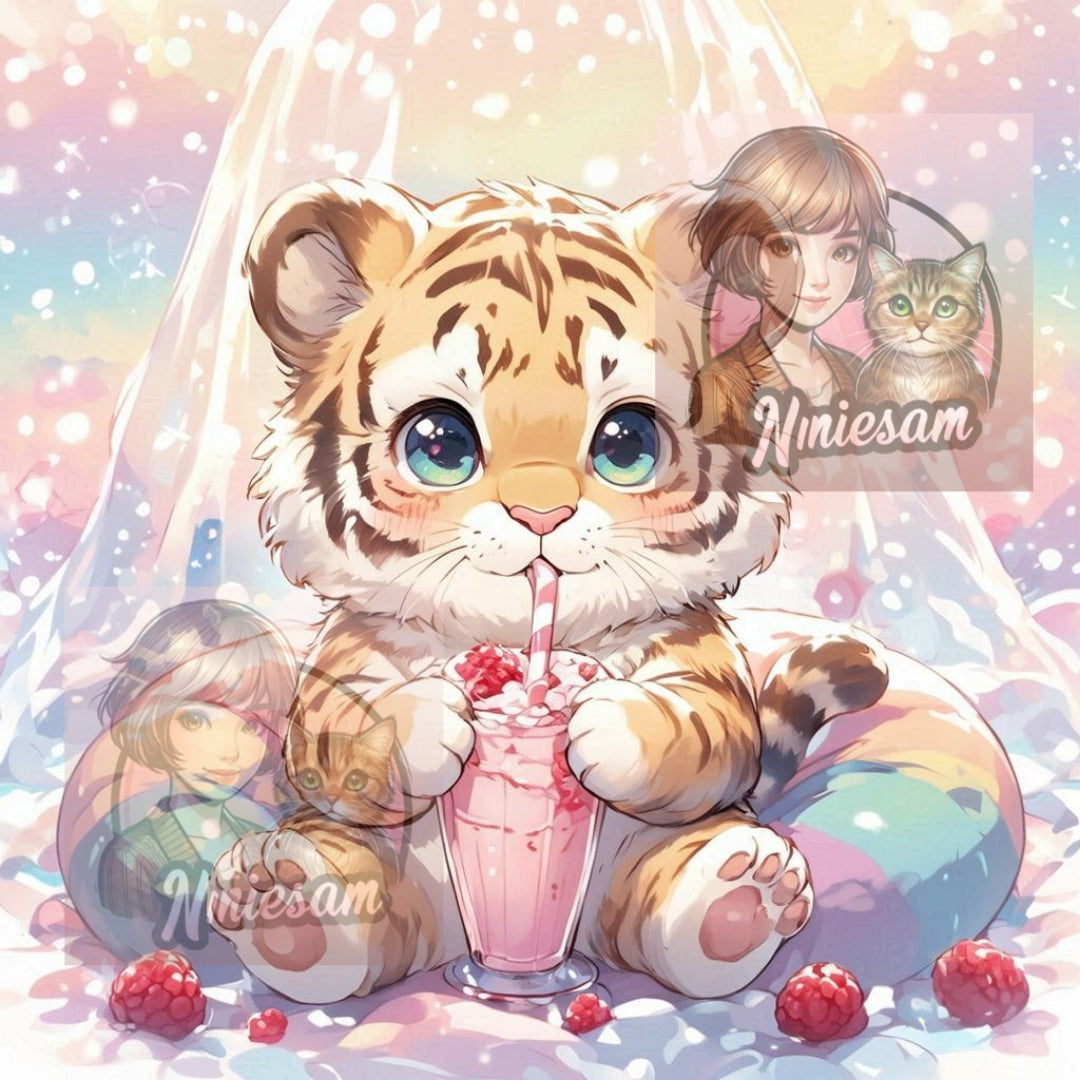 Collection Baby Sweet Dreams — Animaux Kawaii Gourmands | Diamond Painting Premium Galaxiart - Collection Signature