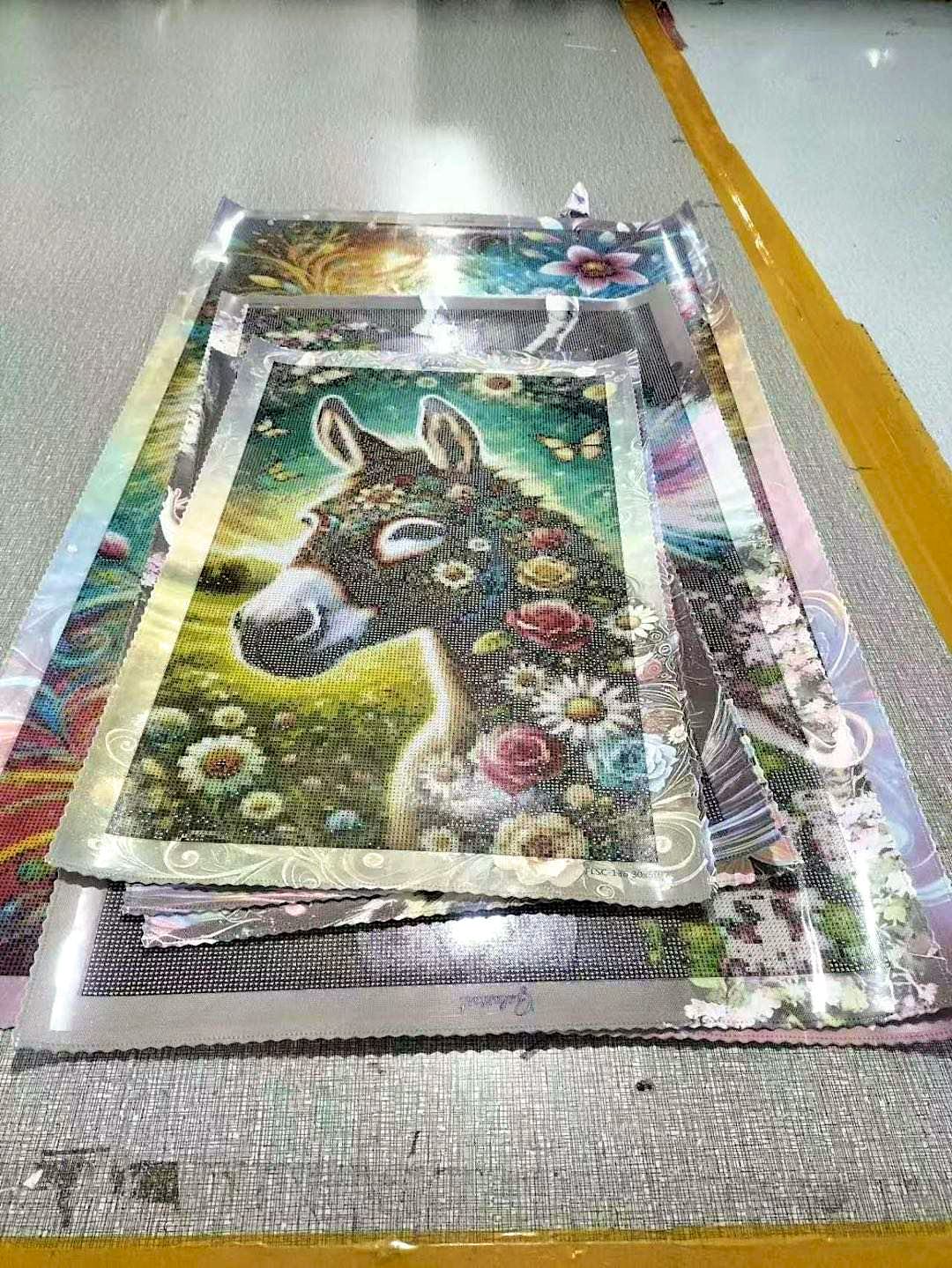 🪐 Faucheuse Chromatique – L’Énergie de la Mort Diamond Painting Premium Galaxiart – Collection Signature