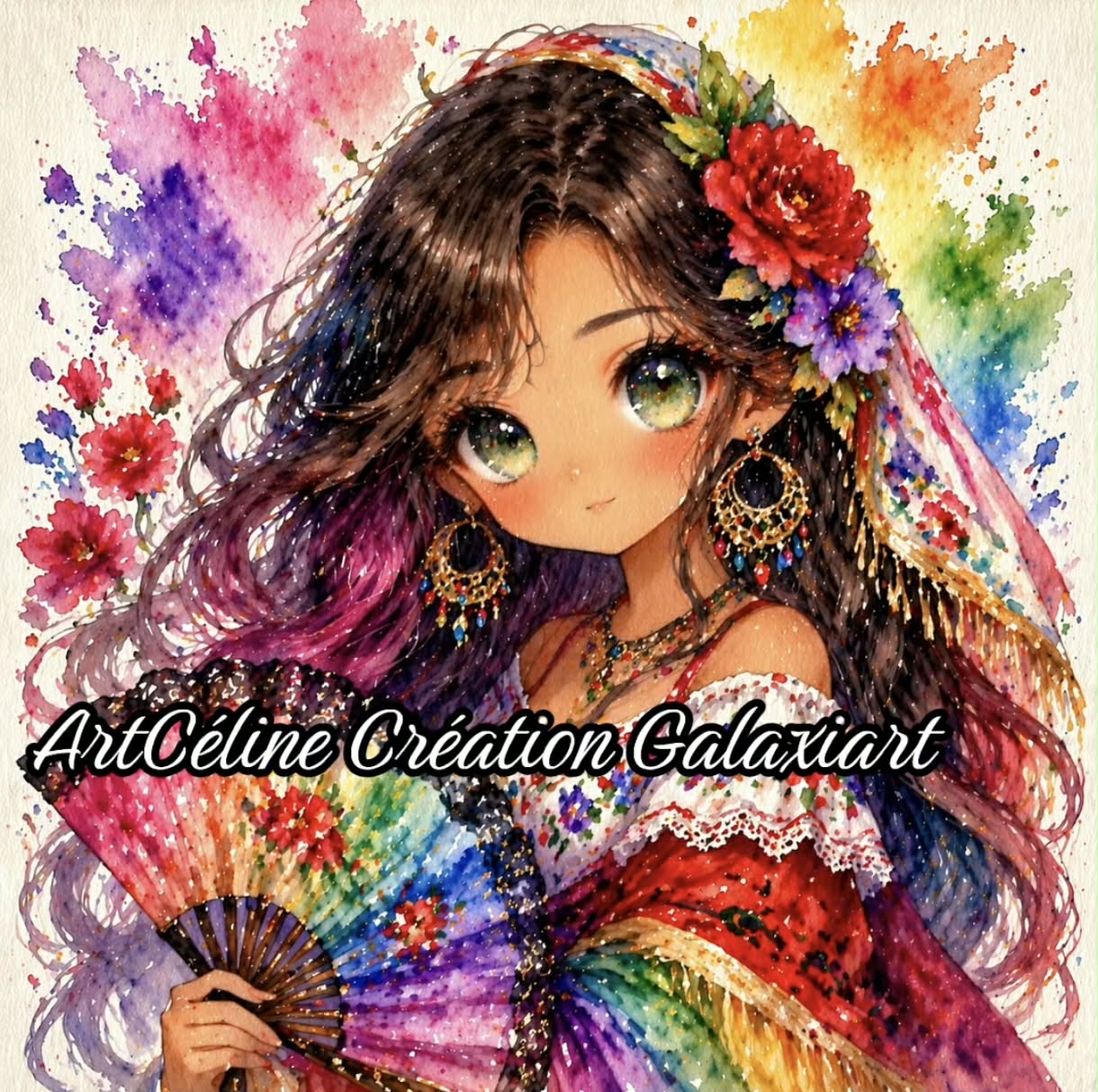 Eclats du monde - Regards & Traditions | Diamond Painting Premium Galaxiart