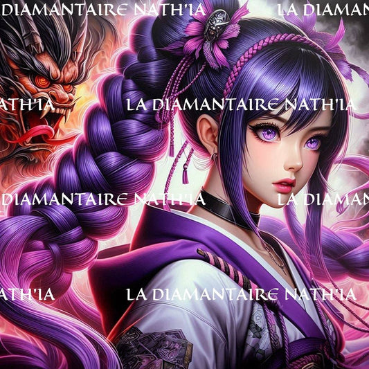 L’Ombre du Démon – Diamond Painting Premium | Galaxiart