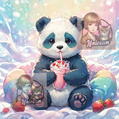 Collection Baby Sweet Dreams — Animaux Kawaii Gourmands | Diamond Painting Premium Galaxiart - Collection Signature