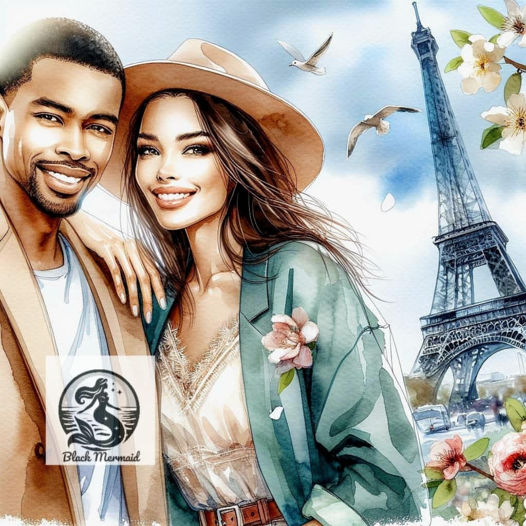 Couple d'Amour Éternel  | Diamond Painting Premium Galaxiart - Collection Signature