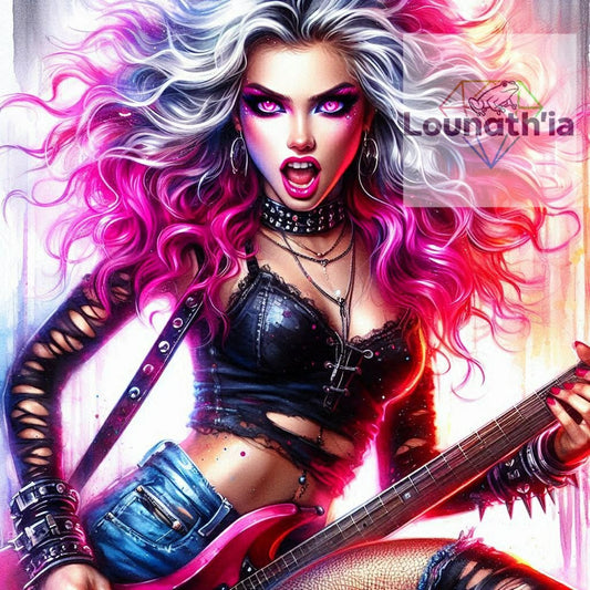 La Reine du Street Art  | Diamond Painting Premium Galaxiart - Collection Signature