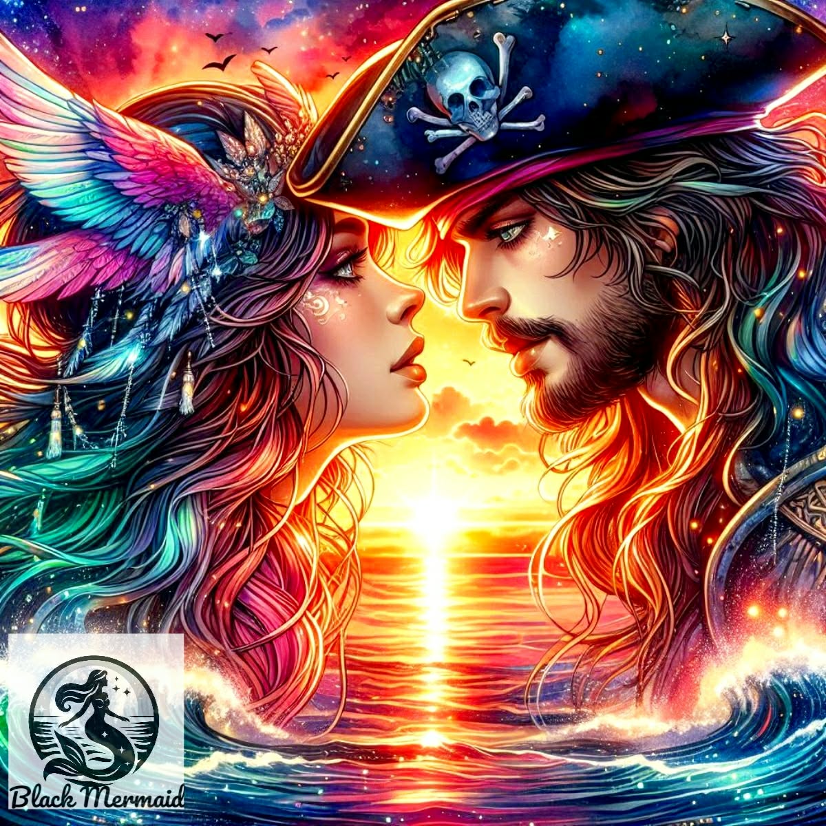 Collection Âmes Pirates & Sirènes Éternelles | Diamond Painting Premium Galaxiart - Collection Signature