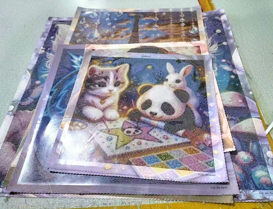 🪐 Faucheuse Chromatique – L’Énergie de la Mort Diamond Painting Premium Galaxiart – Collection Signature