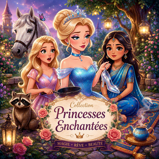 Collection Princesses Enchantées | Diamond Painting Premium Galaxiart - Collection Signature