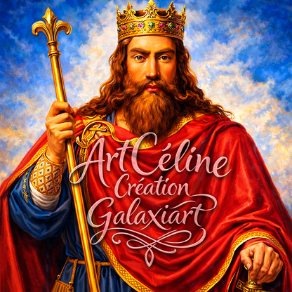 Clovis – Roi des Francs | Diamond Painting Premium Galaxiart