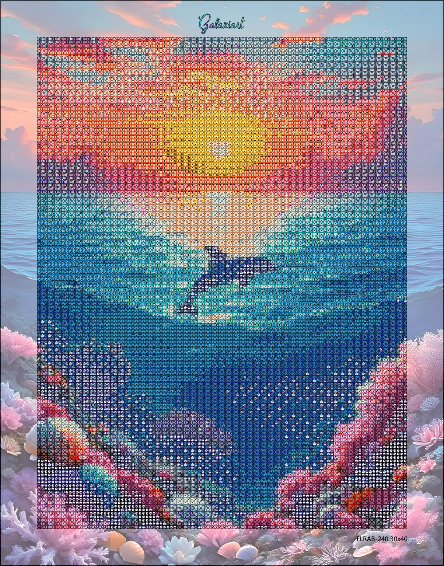 🪐 L’Appel de l’Océan | Diamond Painting Premium Galaxiart - Collection Signature