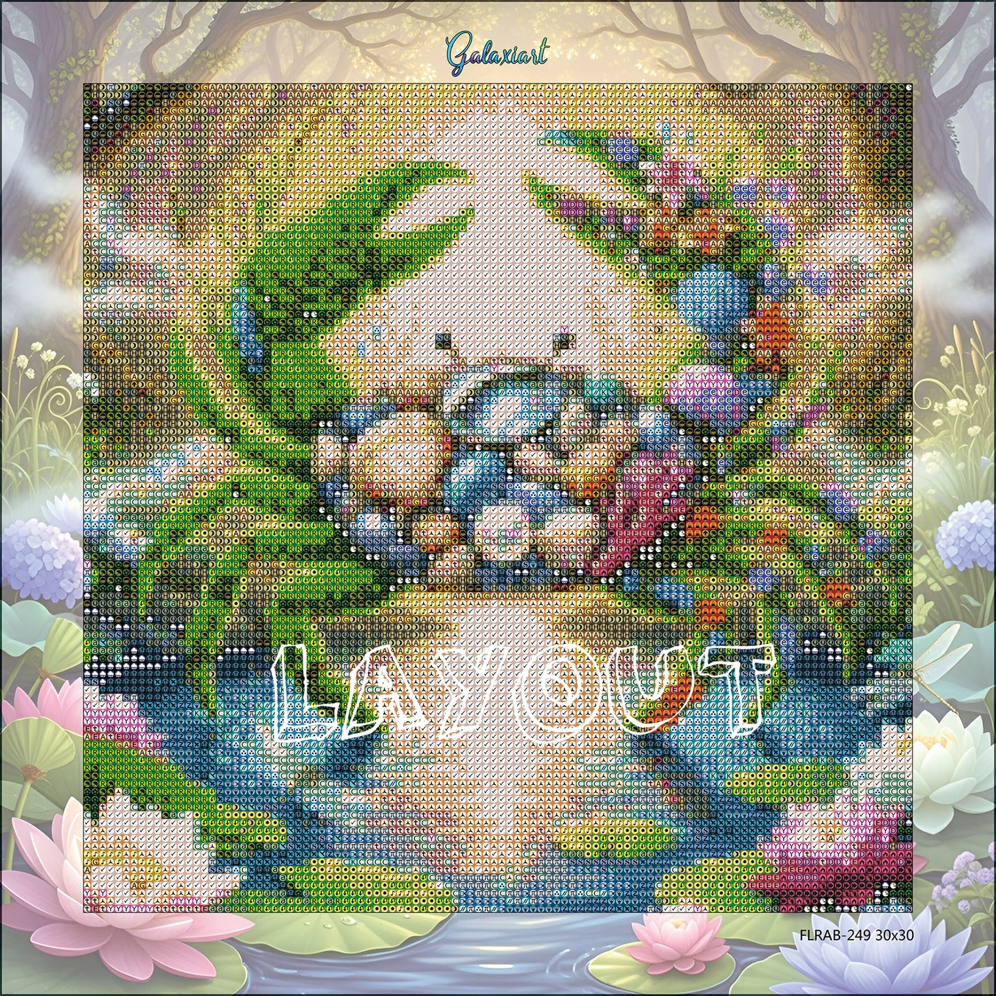 Cancer, Gardien des Marées | Diamond Painting Premium Galaxiart