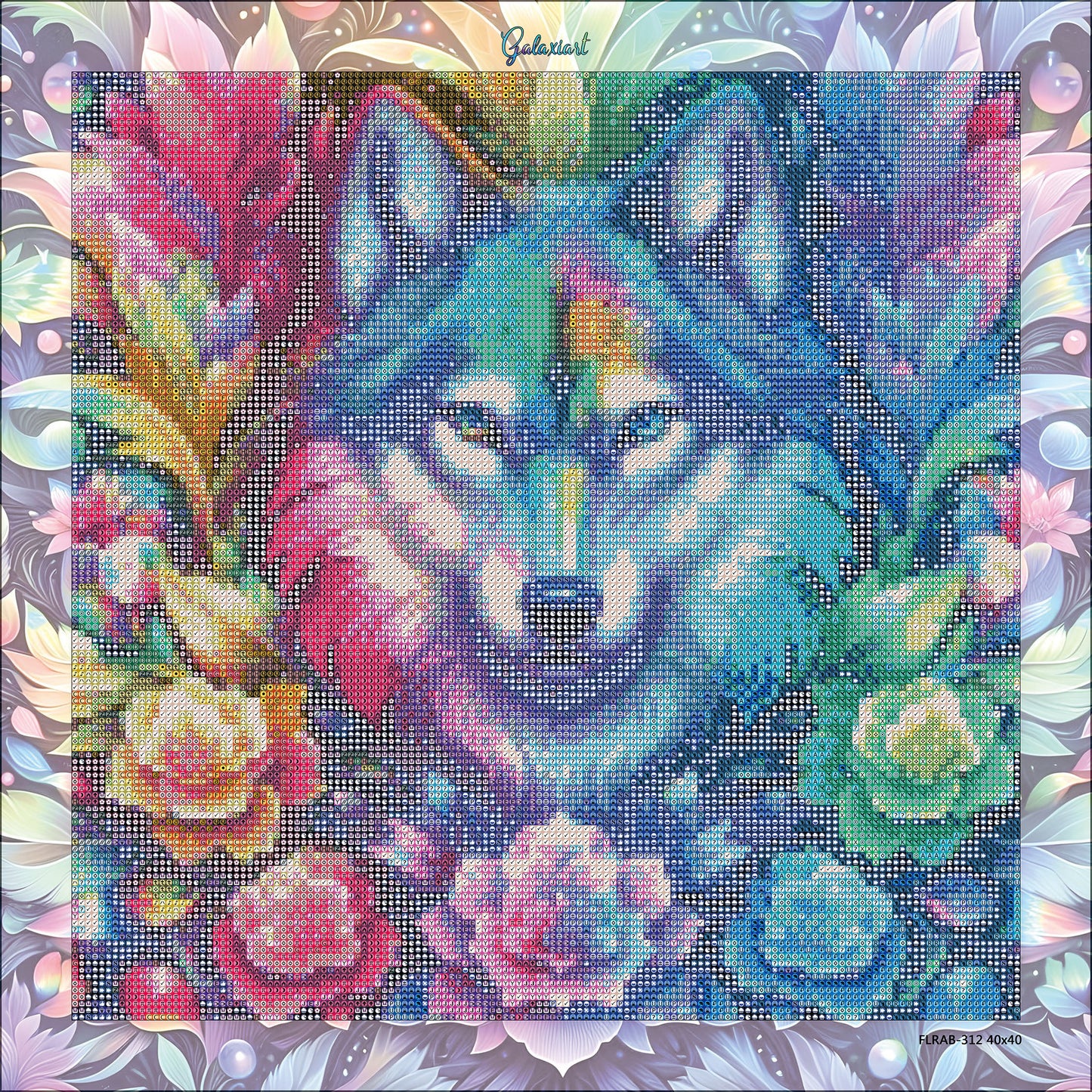 🪐Luna la louve, Gardienne des Rêves Sauvages | Diamond Painting Premium Galaxiart