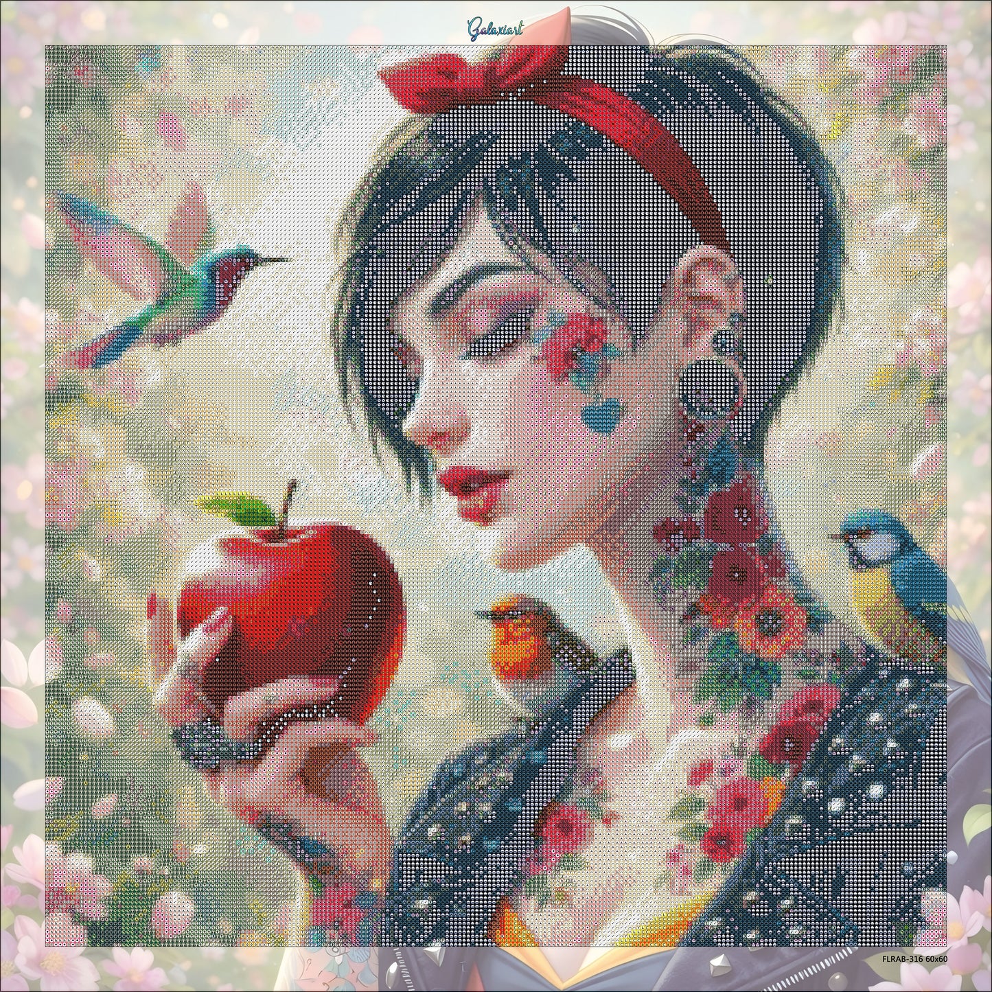 🪐Blanche-Neige  moderne, libre et affirmée | Diamond Painting Premium Galaxiart