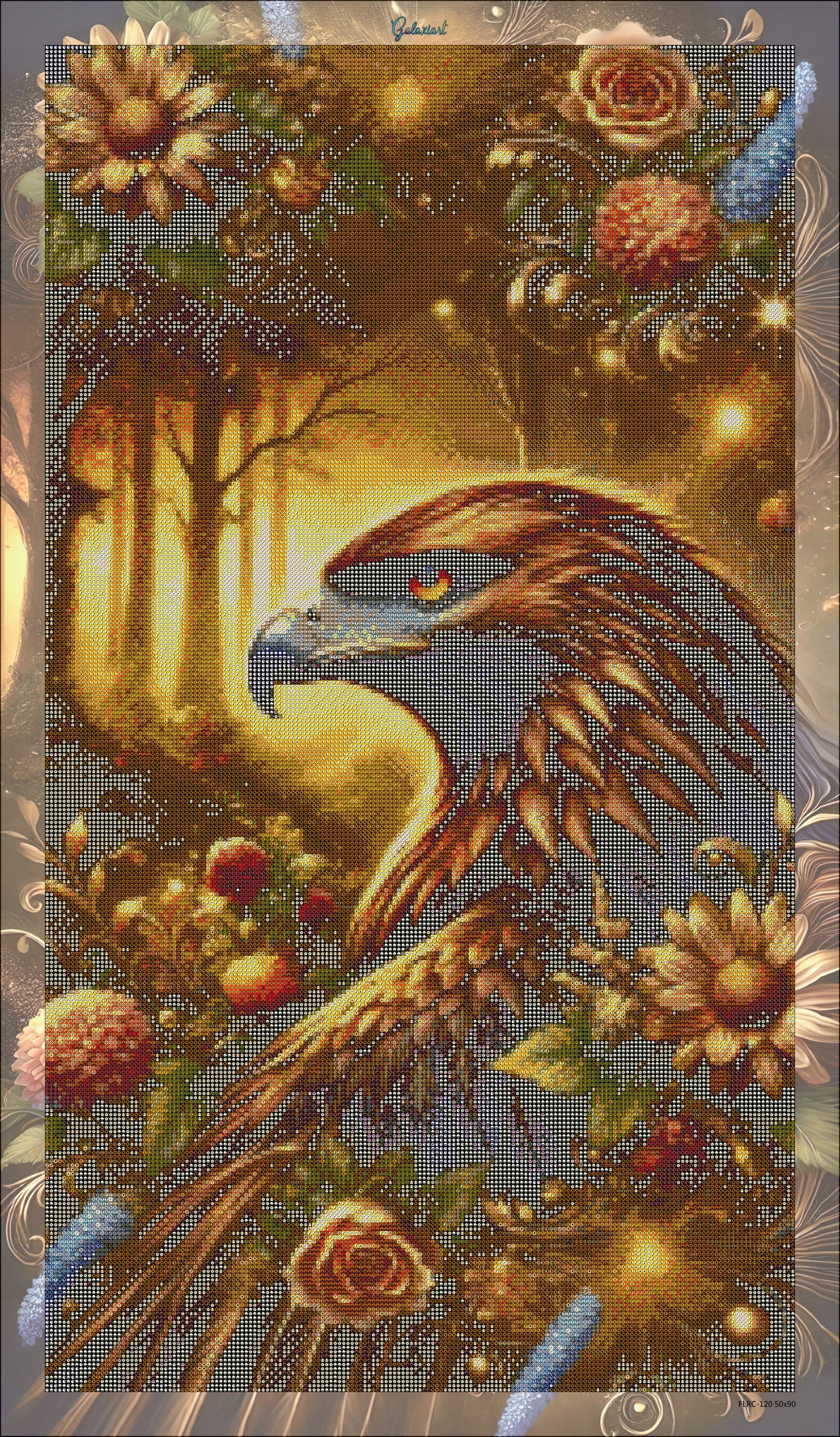 🪐 Collection Harmonie Florale – Brise Céleste | Diamond Painting Premium Galaxiart