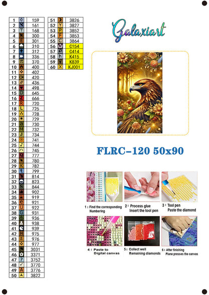 🪐 Collection Harmonie Florale – Brise Céleste | Diamond Painting Premium Galaxiart